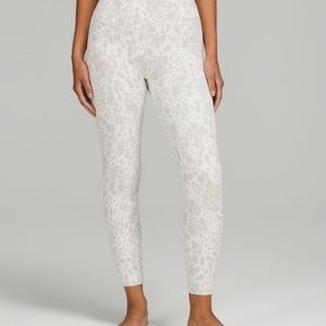 Lululemon NWT align 25” cheetah camo antique multi SIZE 10